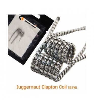 PREBUILT JUGGERNAUT COIL SS316L 0.4OHM - GEEKVAPE
