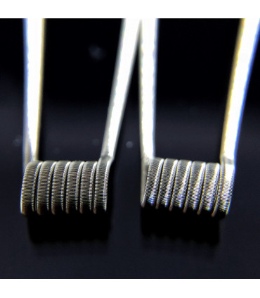 NEGRETE SS316L NI80 0.24/0.12OHM - TOBAL COILS