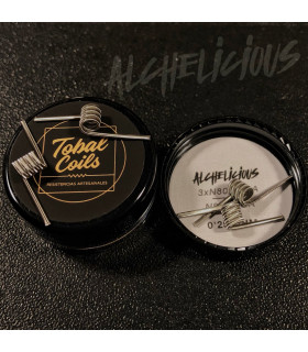 ALCHELICIOUS FULL NI80 0.25OHM SINGLE - TOBAL COILS