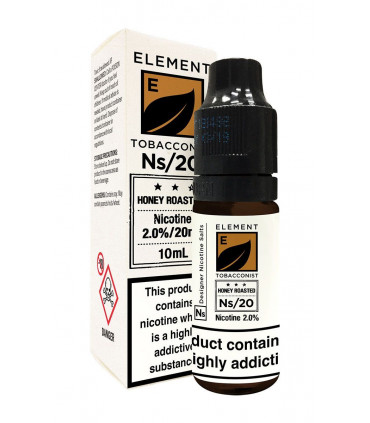 HONEY ROASTED 10ML SALES 20MG - ELEMENT E-LIQUID